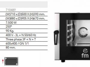 Lò nướng bánh đối lưu FM STB 604 M