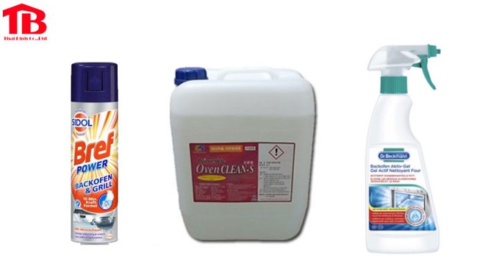 Một số chất tẩy rửa chuyên dụng cho lò hấp nướng công nghiệp