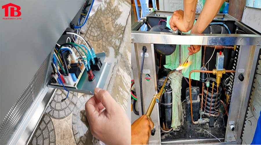 Sửa chữa và bảo hành máy làm đá viên siêu tốc khi xảy ra lỗi